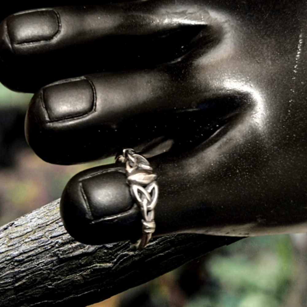 925 Sterling Silver Celtic Toe Ring